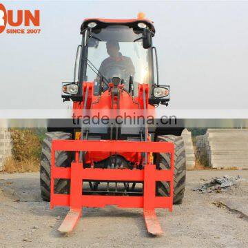 ER20 Mini Wheel Loader Everun Brand New Generation Farm Equipment With Pallet Forks photo-5