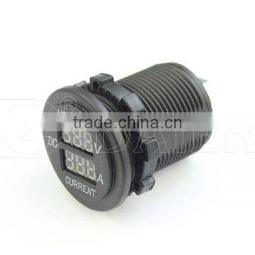 Digtal Ammeter And Voltmeter Power Out Car 12V DC Socket photo-3