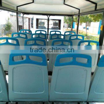 Diesel Road Train, Trackless Train for Kids, Amusement Park Equipment, Cartoon Train for Children photo-3