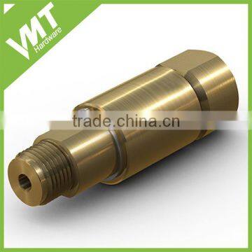 Customize High Precision CNC Machining Brass Swivel Joint for Pipe photo-2