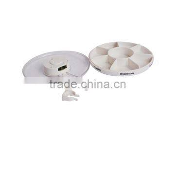 7 Day 5 Group Alarm Plastic Pill Reminder Pill Box With Alarm Timer photo-4