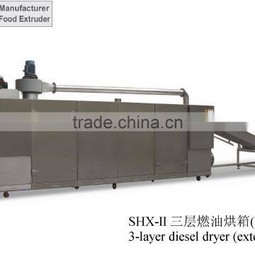 China Jinan Snack Food Fruit Gas Electricity Dryer photo-2