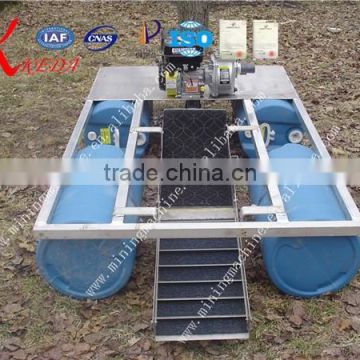 China Supplier Gold Mining Dredging Boat in Ghana