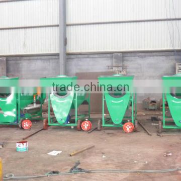 Portable river gold mining machine