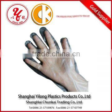 Safety Disposable LDPE Plastic Glove photo-3