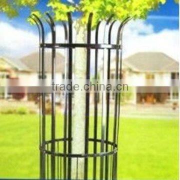 Galvanised and tree protection fence