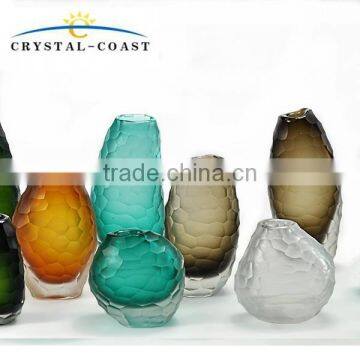 2015 New Colored Glass Bottle 400ml Liquid Reed Diffuser Bottles Wholesale With Rattan Sticks photo-3