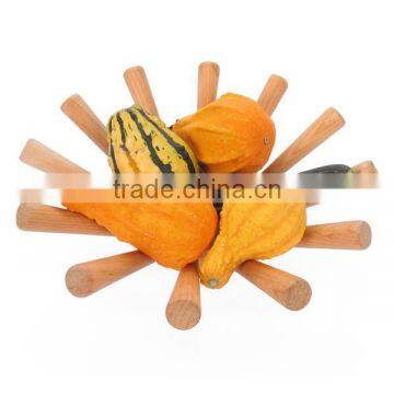 Wood Starburst Fruit Bowl photo-3