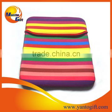 Custom logo sublimation Neoprene Tablet PC Bag Cover