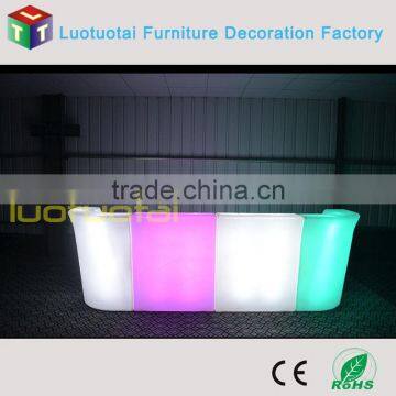 112CM High PE Plastic Big Size LED Bar Counter,Portable Bar Corner, Lighted Bar Counter LTT-BC06A photo-2