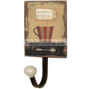 Decorative Metal Wall Hook Metal Wall Hanger Cafe Wall Hanger