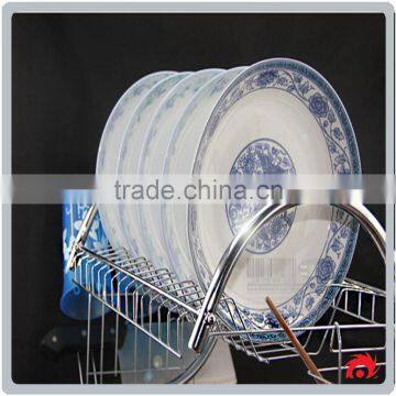 2 Tiers Cup Drying Holder Organizer Drainer Dryer Tray Cutlery Dishes Rack photo-4