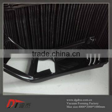Custom Thermoformed ABS Black Machine Cover by Vacuum Forming photo-4