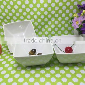 China Manufacturer Stocked White Porcelain Square Dish/food Dish/rice Dish photo-3