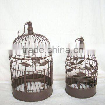 Metal bird cage