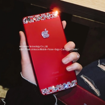 Crystal Diamond Cell Phone Back Cover Mobile Phone Cases for IPhone7/7Plus/6/6s/6plus/6splus Hard Plastic Shell Housing photo-5