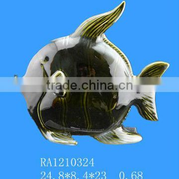 promotional ceramic fish figurine for decoration