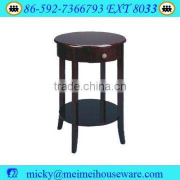 Living Room Table /Dining Room Table/With Drawers Round Side Table photo-2