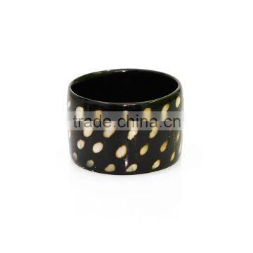 Horn Napkin Ring, Amber Color, Table Decoration, Round Shape, 100% Handmade in Vietnam photo-6