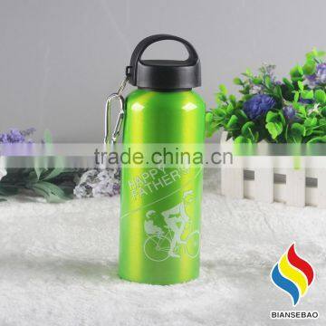 20 Oz. Wide Mouth Aluminum Water Bottle W/Carabiner photo-4