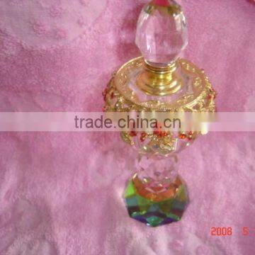 Elegant Crystal Islamic Souvenirs Perfume Bottle