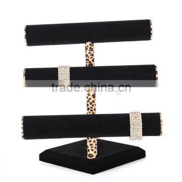 2016 Classical 3 Tiers Wooden Bracelet Display Stand Wholesale photo-5