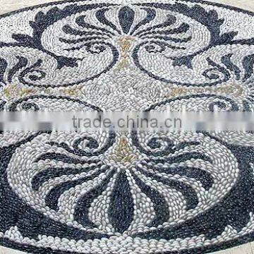 Natural Cheap Round Pebble Mosaic