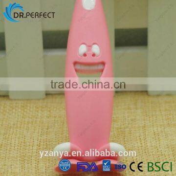 Soft Nylon Bristle High Quality Kid Animal Rubber Handle Kid Toothbrush photo-6