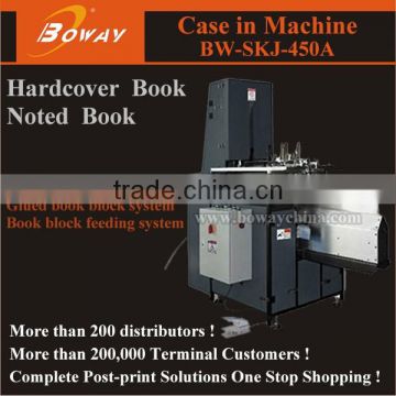 Boway service SKJ-450A Hardcover Book case-in machine