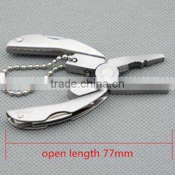 Promotional Gift Mini Multifunction Folding Plier With Key Chain photo-3