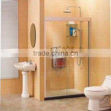 three doors linked sliding doors screen QC43