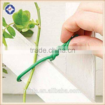 Hydroponics Garden Plastic Coated Single Wire Plant Binding Twist Tie photo-3