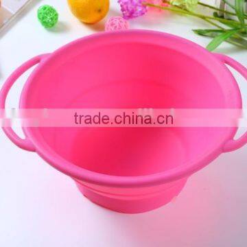 Collapsible silicone bowls hot selling microwave safe silicone bowls for kids