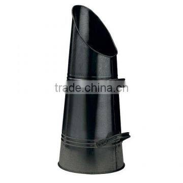 the Heritage Coal Hod Fireplace Accessory Metal Black Coal Hod photo-3