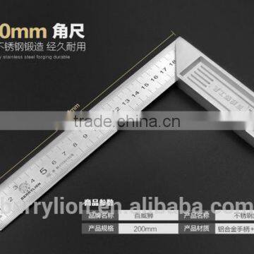 Berrylion Square Ruler Clear Scale Stainless Steel Square Ruler photo-5