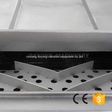 Food Grade Stainless Steel Linear Vibrating Screen With Magnet Machine photo-4