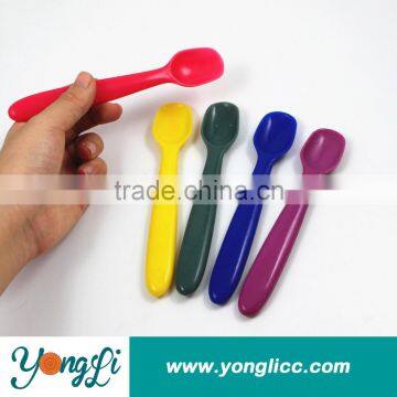 Purchase Change Color Silicone Baby Talking Spoon
