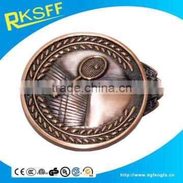 Cheap Bronze Tennis Sports Medal With Ribbon photo-4