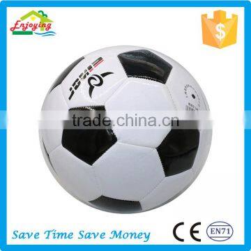 wholesale custom logo brown printed pvc material football soccer ball