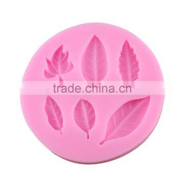 Silica Gel Arts Tool Tool DIY Baking Cake Decorating Tools - Shaped Leaves 1688 Agent photo-3