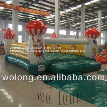 Outdoor Inflatable Play Castle, Inflatable Combo Castle, Fun City