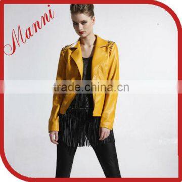 lady leather jacket women jacket 2013 leather jacket in sialkot