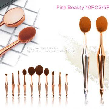 Discount professional makeup brush set