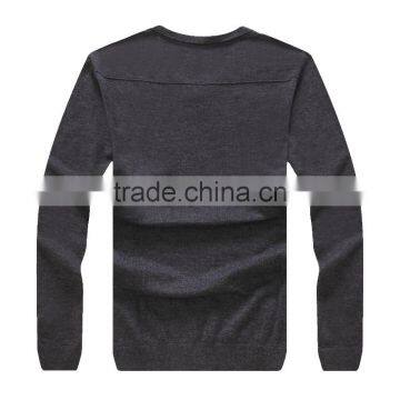 Raidy Boer High Quality Men Printing Crew Neck Wool Design Slim Winter Knit Sweater photo-2