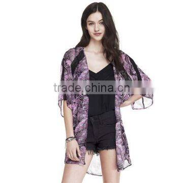 Fashion Lace and Chiffon Kimono for ladies wholesale