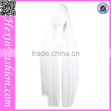 Wholesale White Multi Color Extra Long Wigs