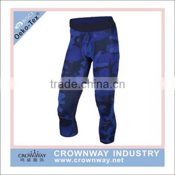 fitness custom compression pants wholesale dri fit running tight