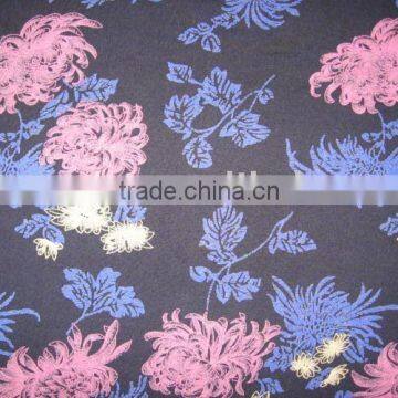 spun rayon print fabric for wmen