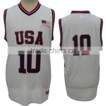 Latest Style Basketball Jersey for 2012 Year