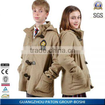 School Uniform Kids Fleece Water Resistant Jackets for Kid photo-4